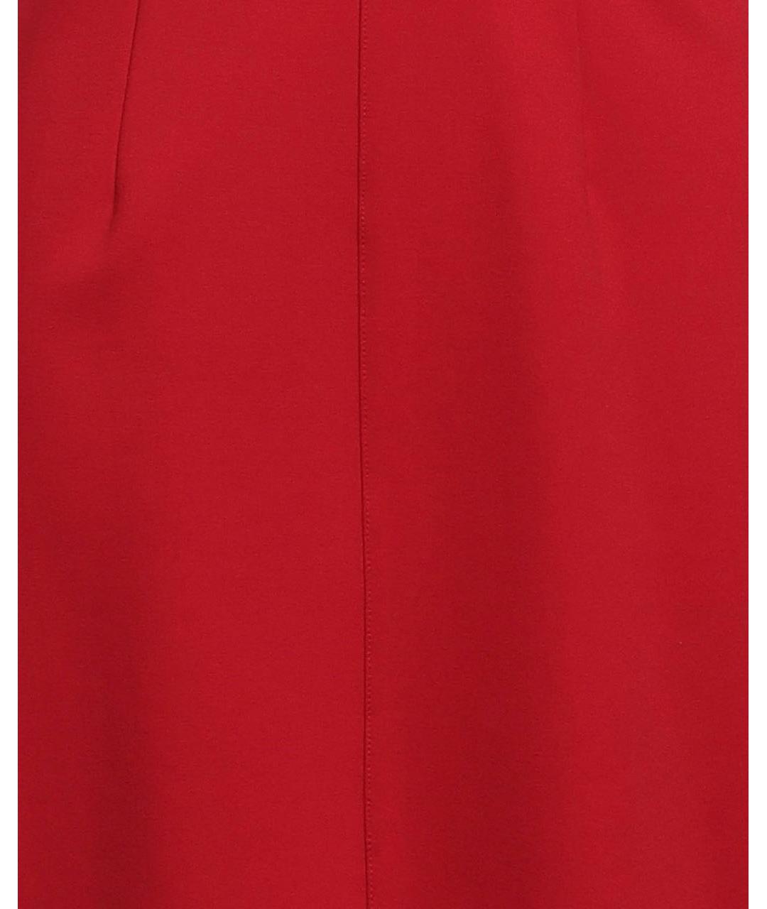 MAX&CO Красное вискозное повседневное платье, фото 5