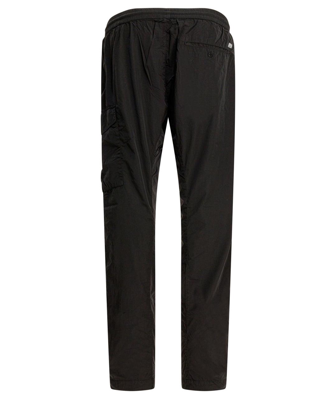 CP COMPANY Черные полиамидовые повседневные брюки, фото 2