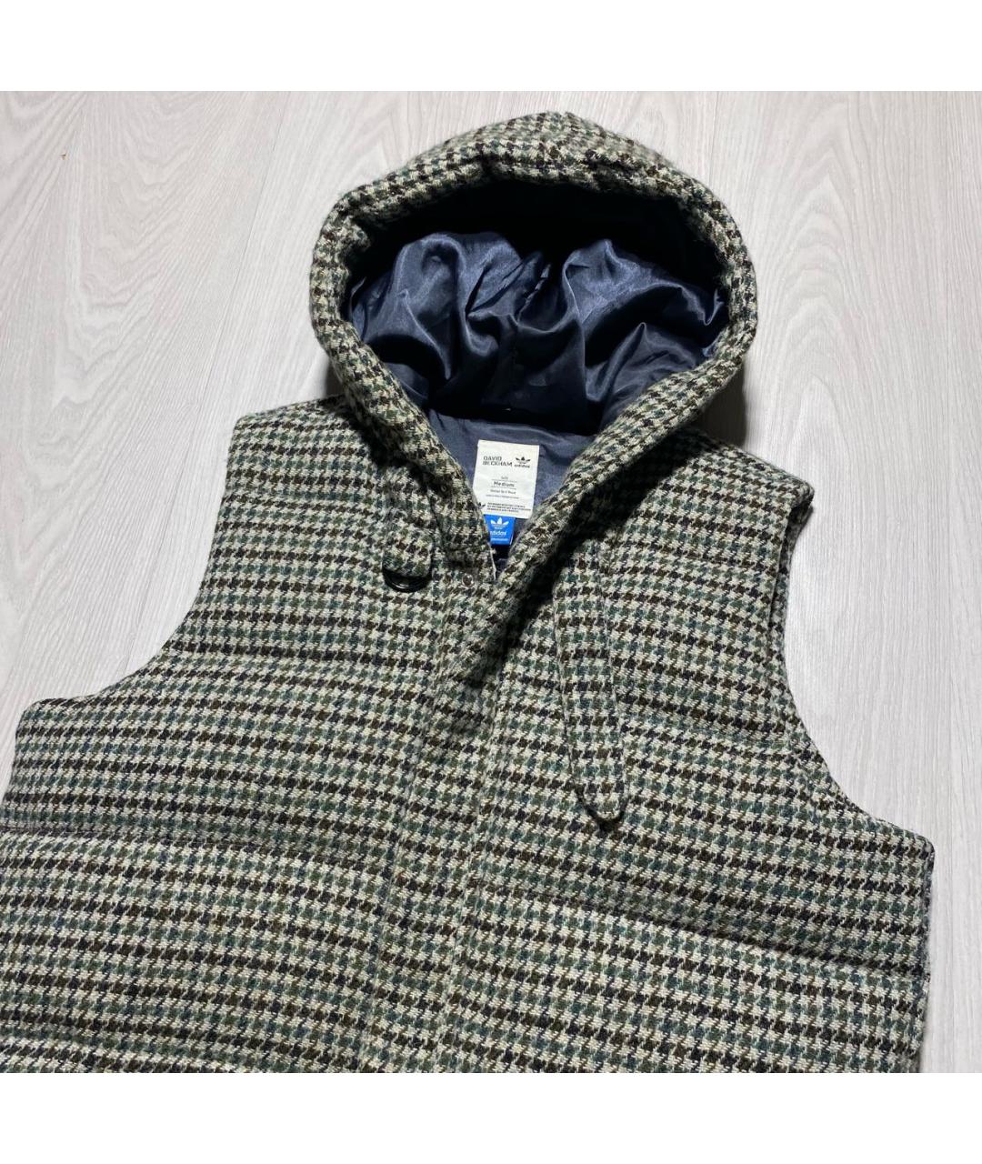 ADIDAS Мульти шерстяной жилет, фото 2