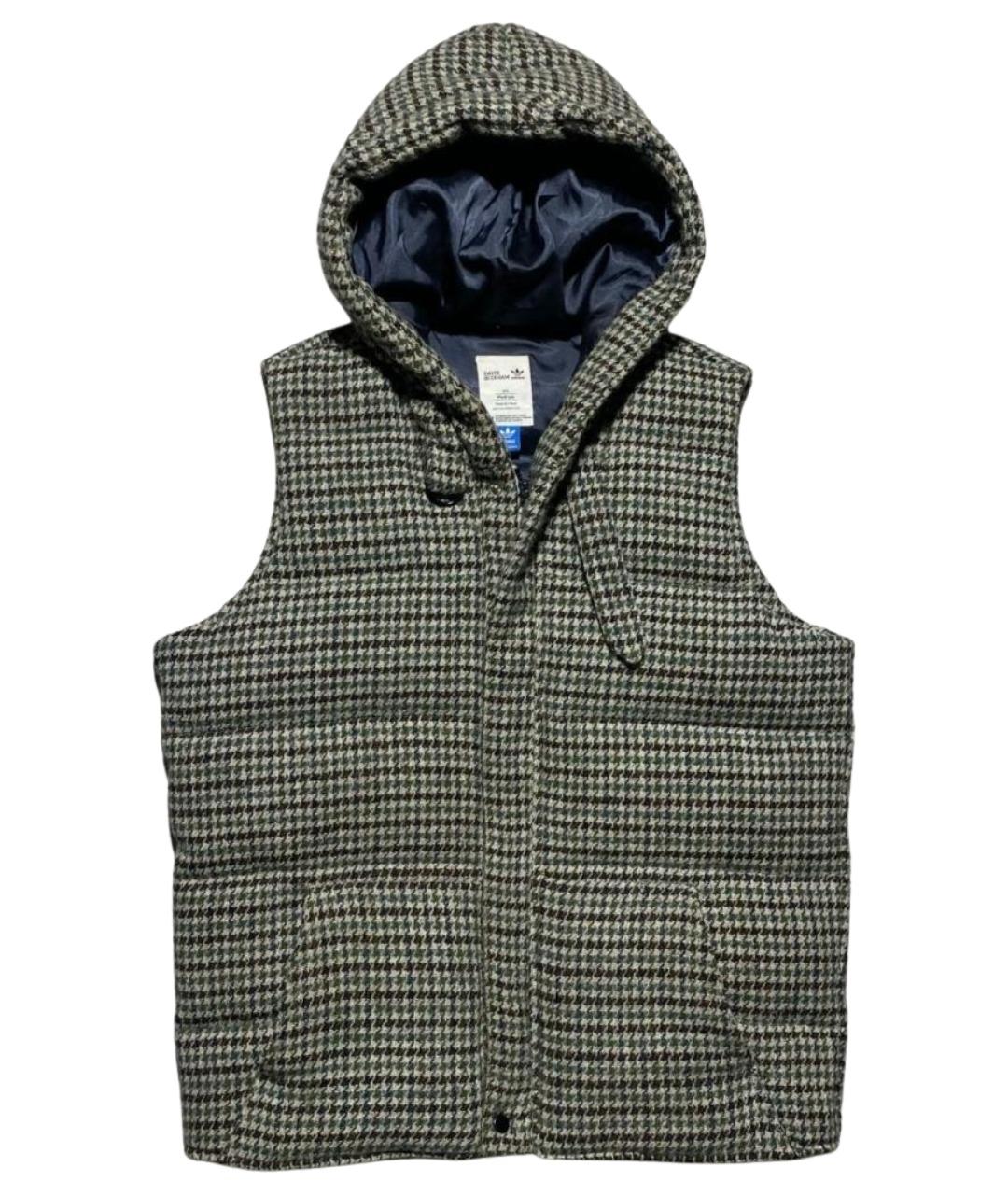 ADIDAS Мульти шерстяной жилет, фото 1