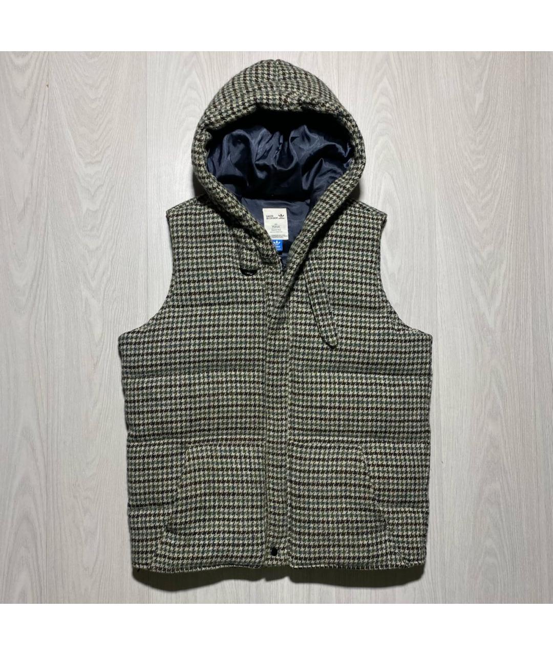 ADIDAS Мульти шерстяной жилет, фото 9