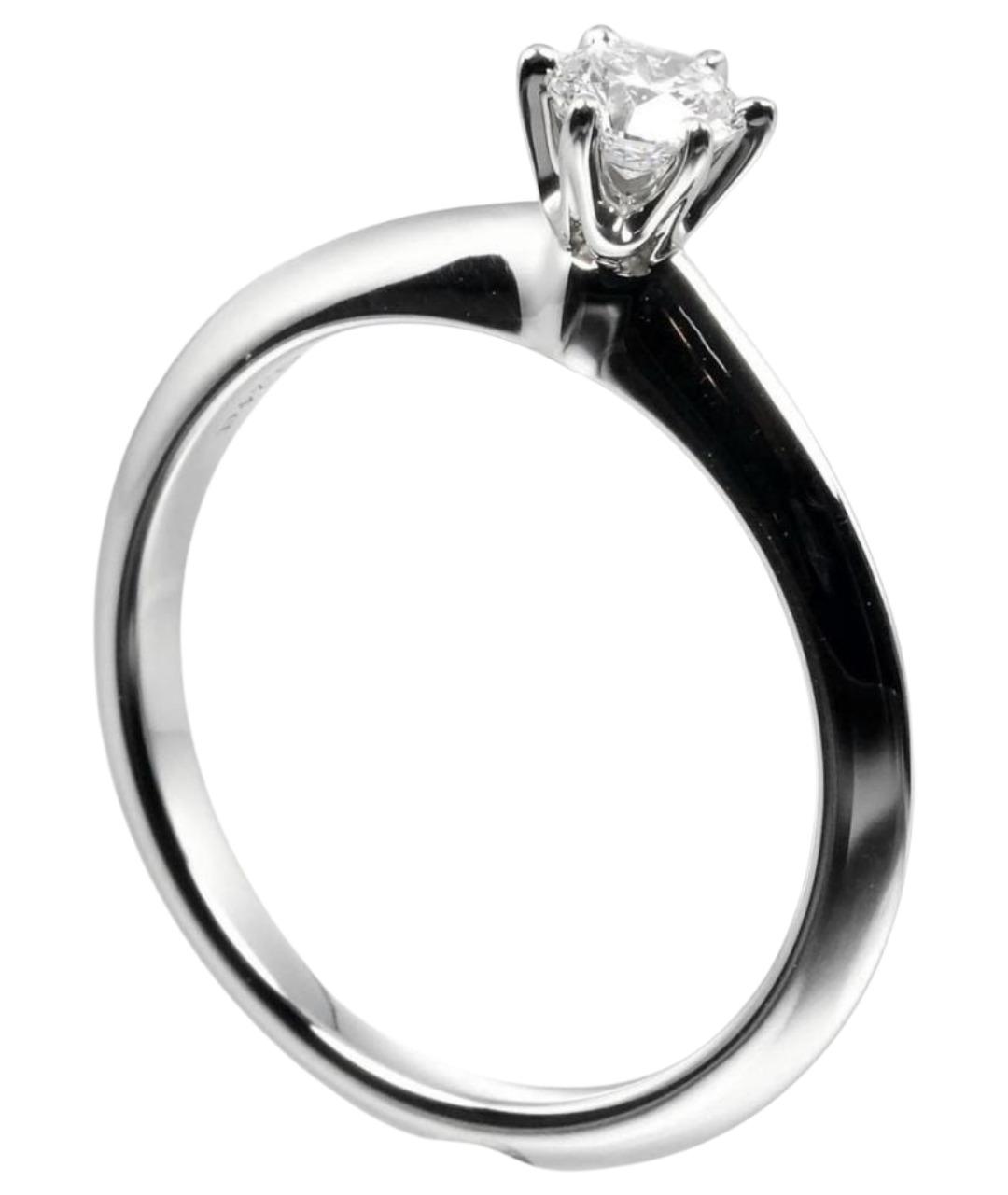 TIFFANY&CO Серебряное платиновое кольцо, фото 1