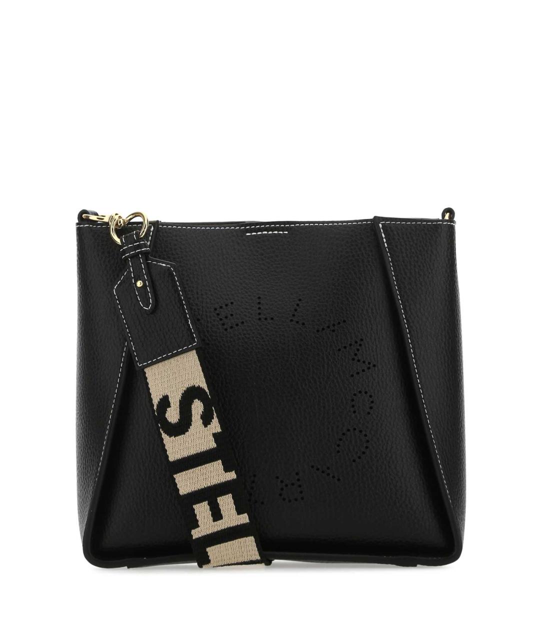 STELLA MCCARTNEY Черная сумка через плечо из искусственной кожи, фото 1