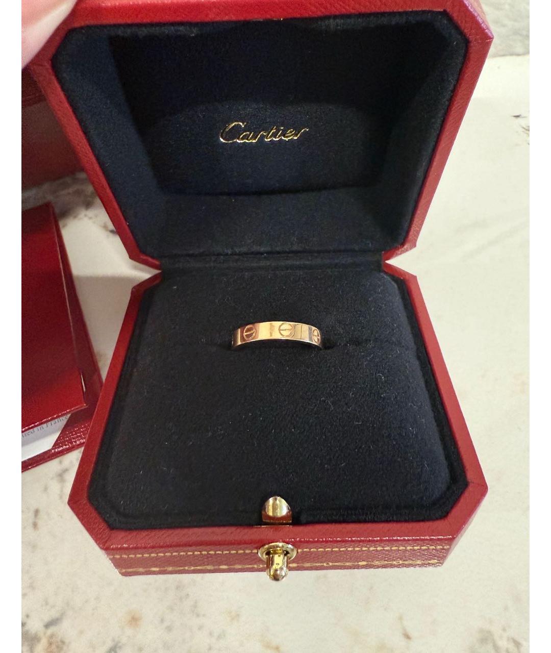 CARTIER Золотое кольцо из розового золота, фото 3