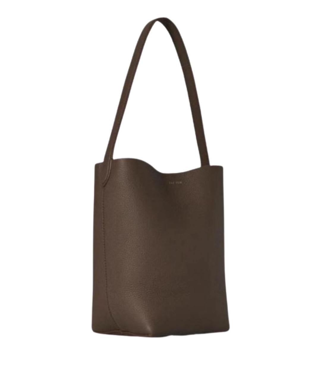 THE ROW Серая кожаная сумка через плечо, фото 1