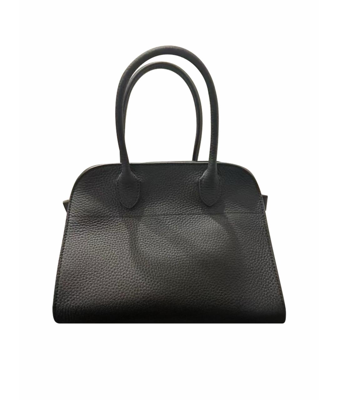 THE ROW Черная кожаная сумка через плечо, фото 1