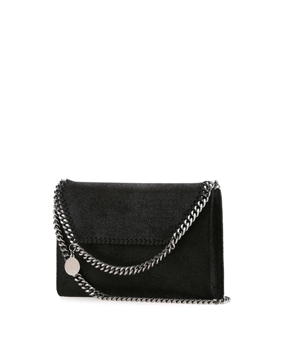 STELLA MCCARTNEY Черная синтетическая сумка через плечо, фото 2