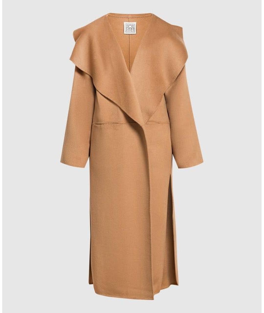 TOTEME Бежевое пальто, фото 5