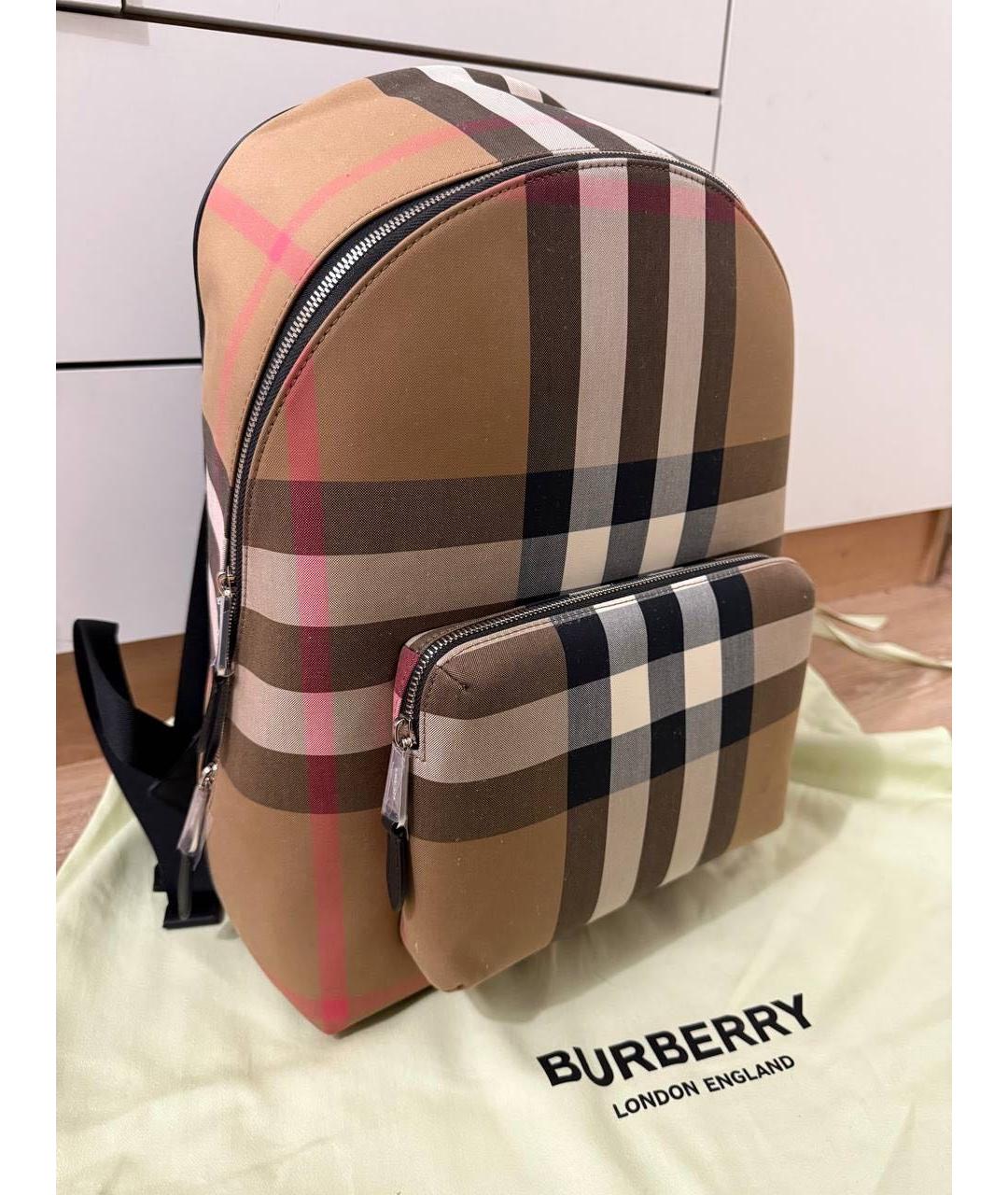 BURBERRY Коричневый рюкзак, фото 7