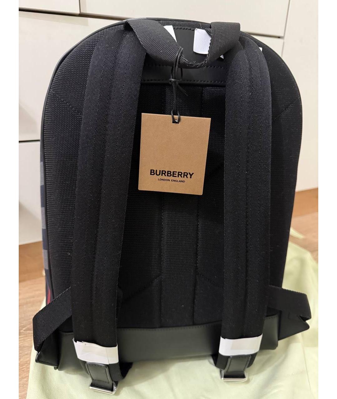 BURBERRY Темно-синий рюкзак, фото 3