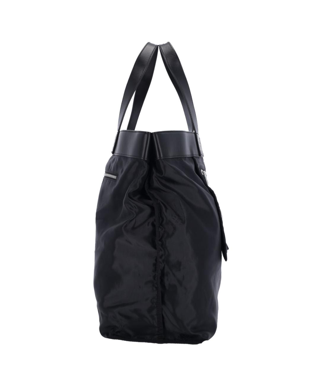 MM6 MAISON MARGIELA Черная синтетическая сумка тоут, фото 5