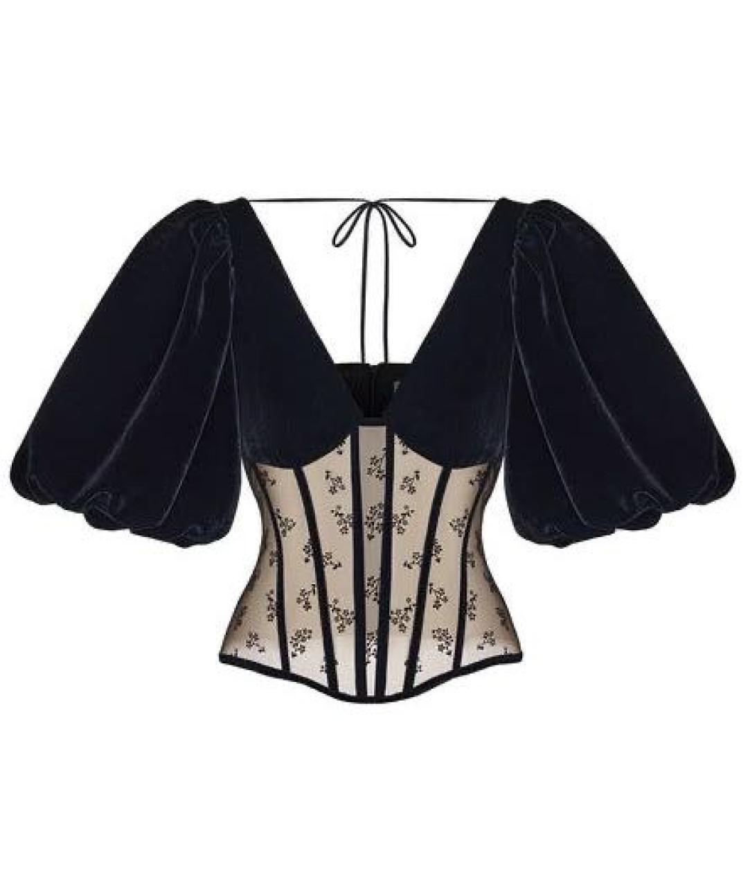 ROZIECORSETS Черный корсет, фото 1