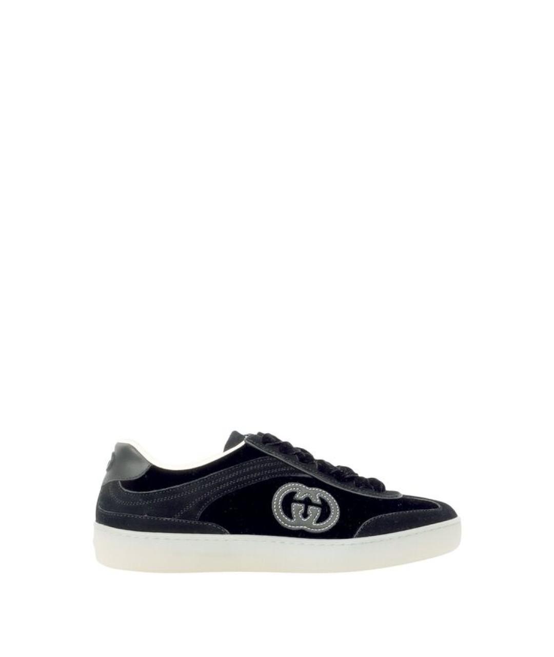 GUCCI Черные кеды, фото 1
