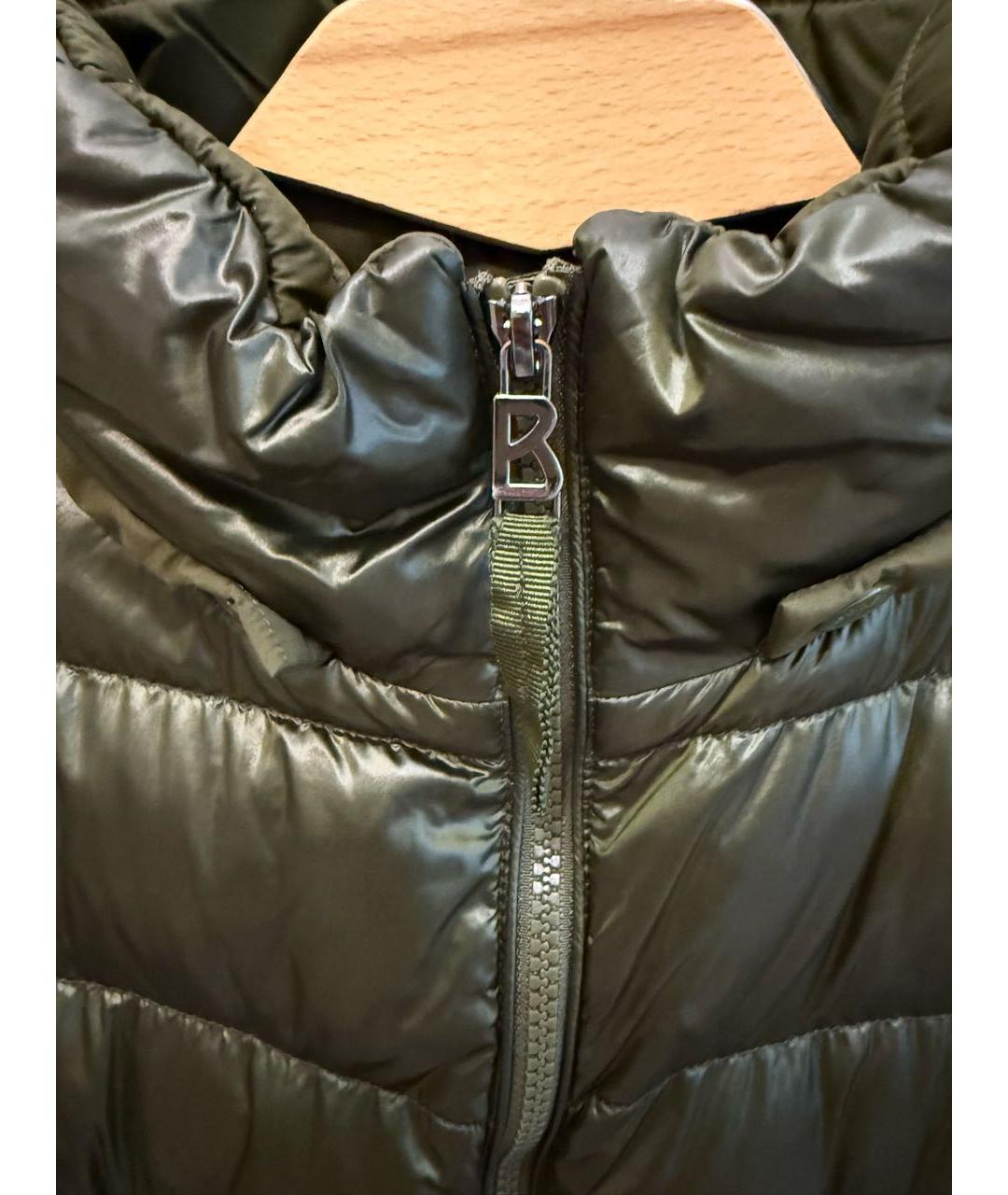 BOGNER Зеленый полиамидовый пуховик, фото 4