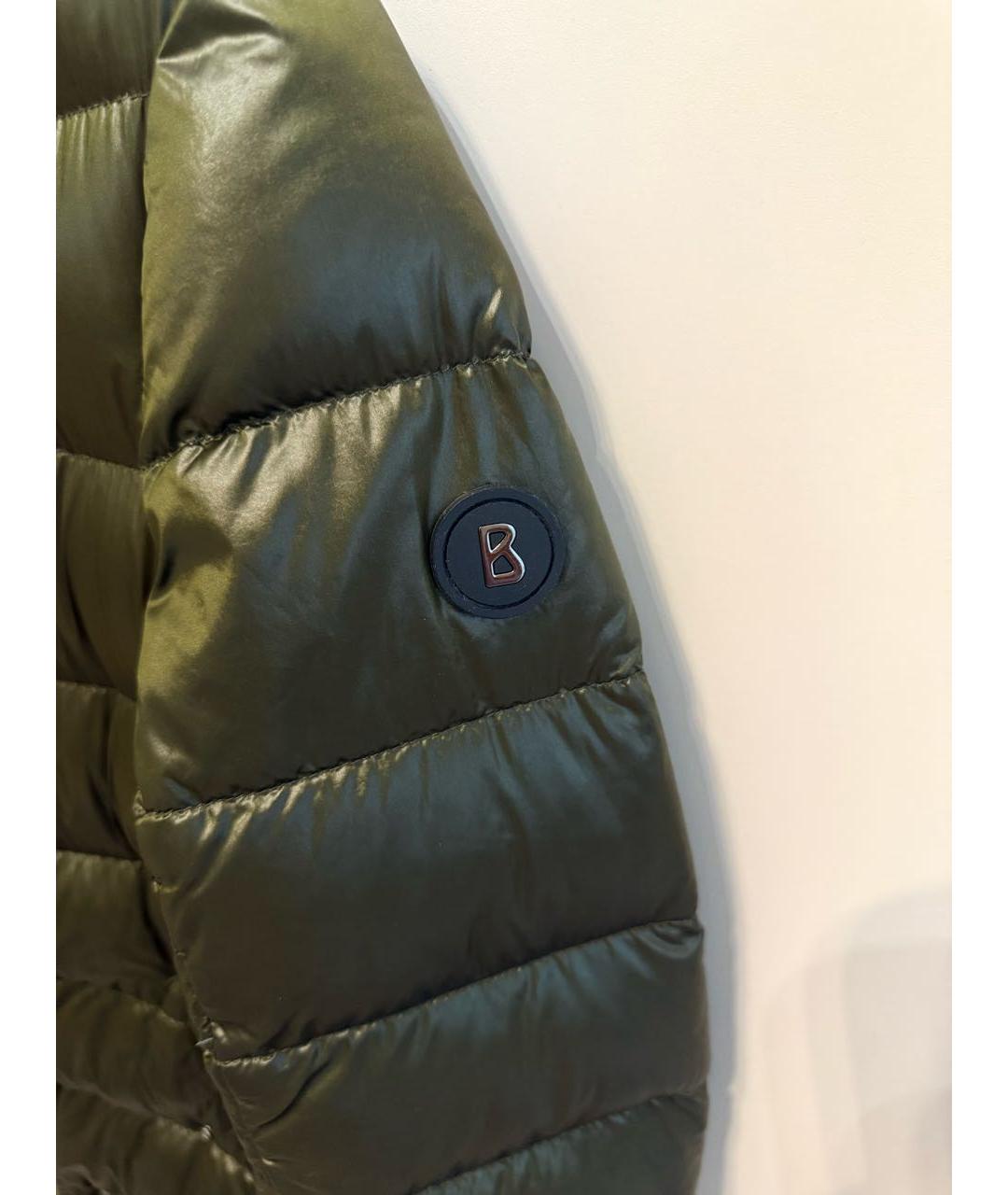 BOGNER Зеленый полиамидовый пуховик, фото 3