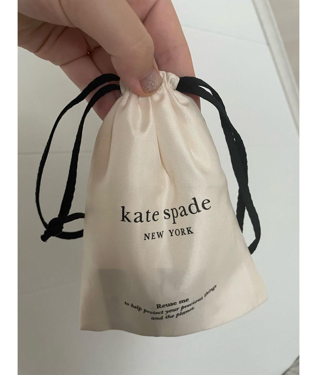 KATE SPADE Серебряные металлические серьги, фото 3