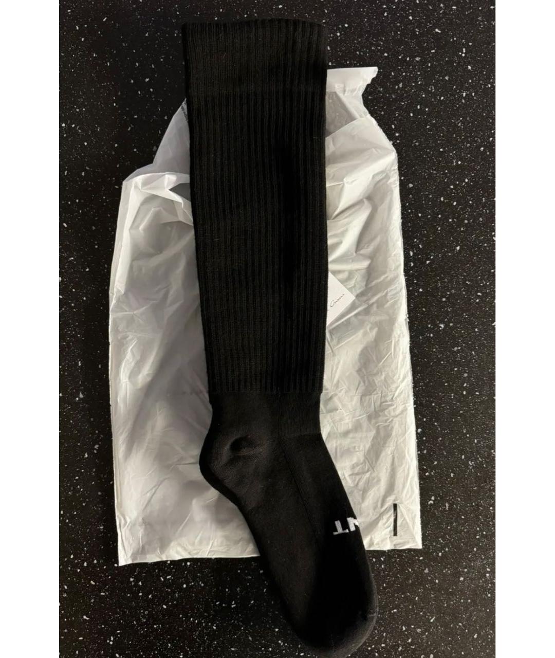 RICK OWENS Черные носки, чулки и колготы, фото 5