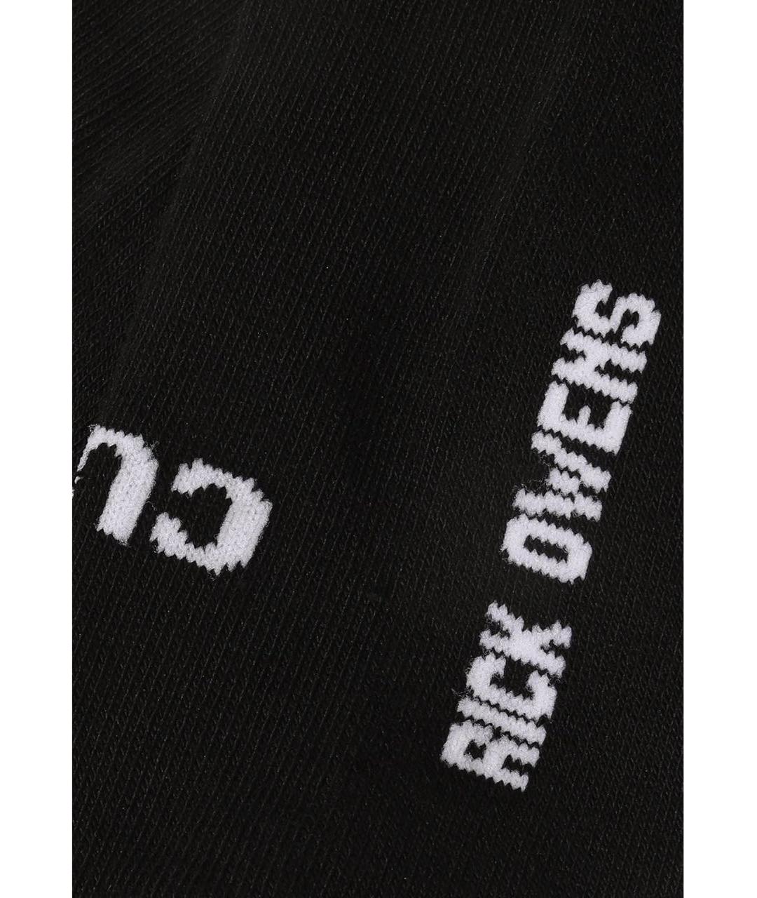 RICK OWENS Черные носки, чулки и колготы, фото 3