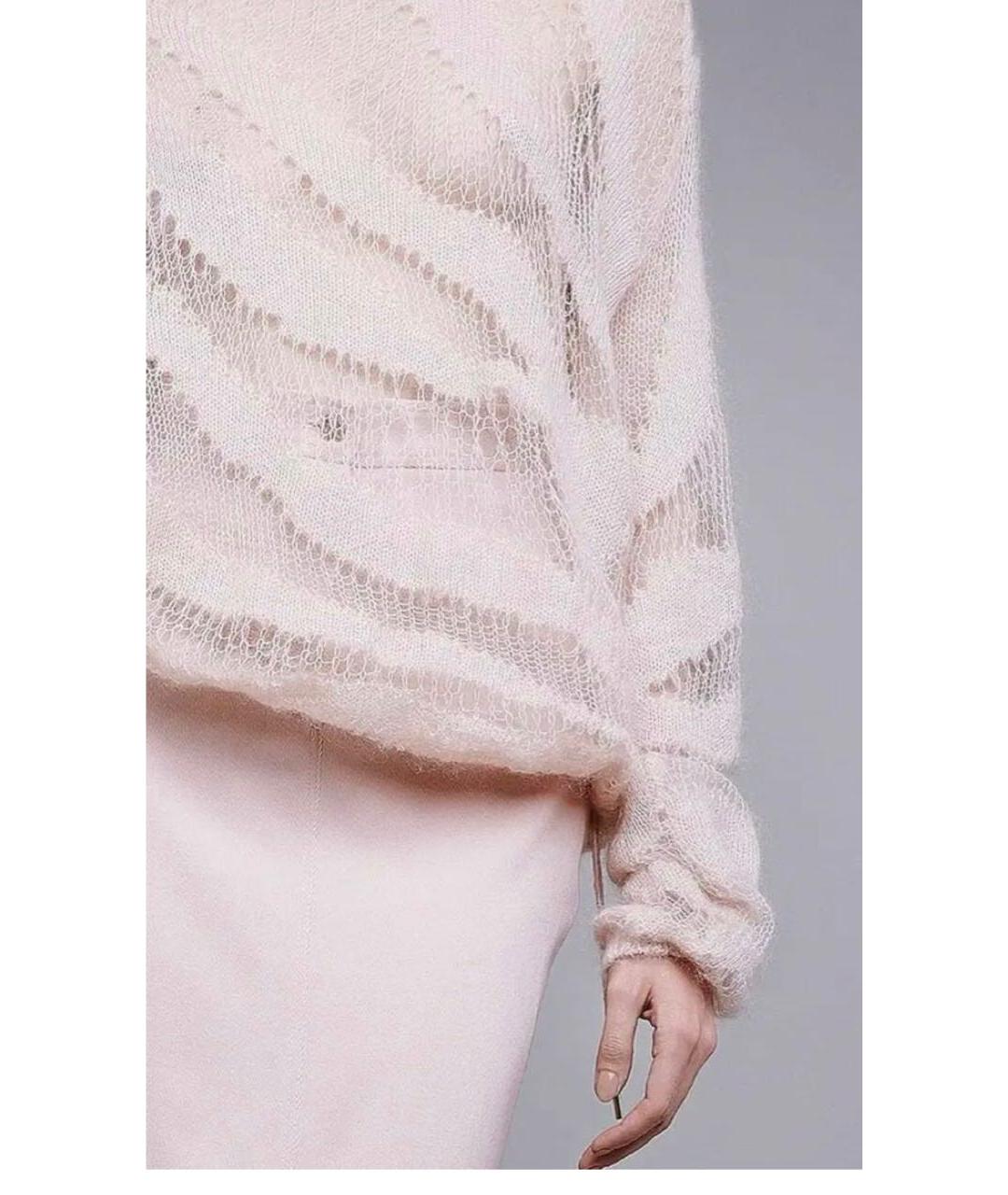 ROBERTO CAVALLI Розовый шерстяной костюм с юбками, фото 6