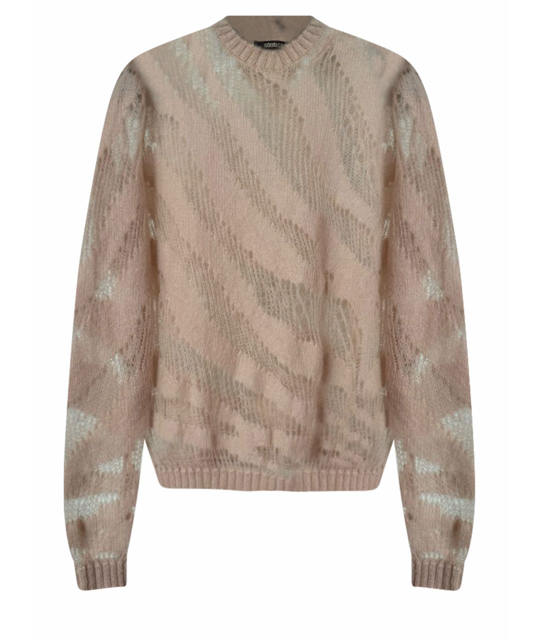 ROBERTO CAVALLI Розовый шерстяной костюм с юбками, фото 10