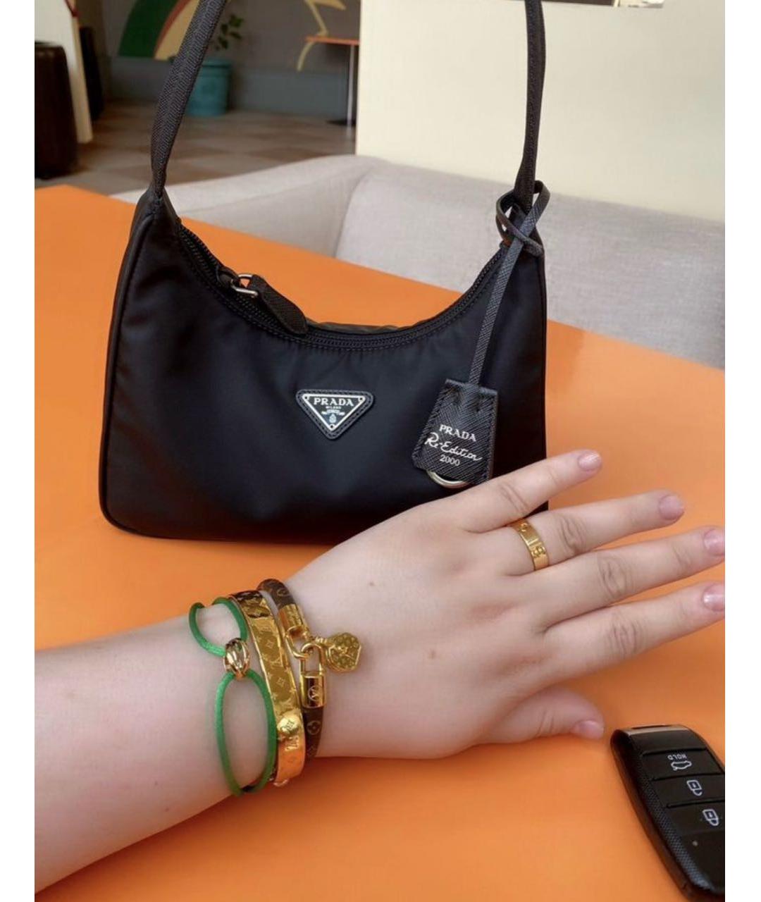 LOUIS VUITTON Золотой металлический браслет, фото 6