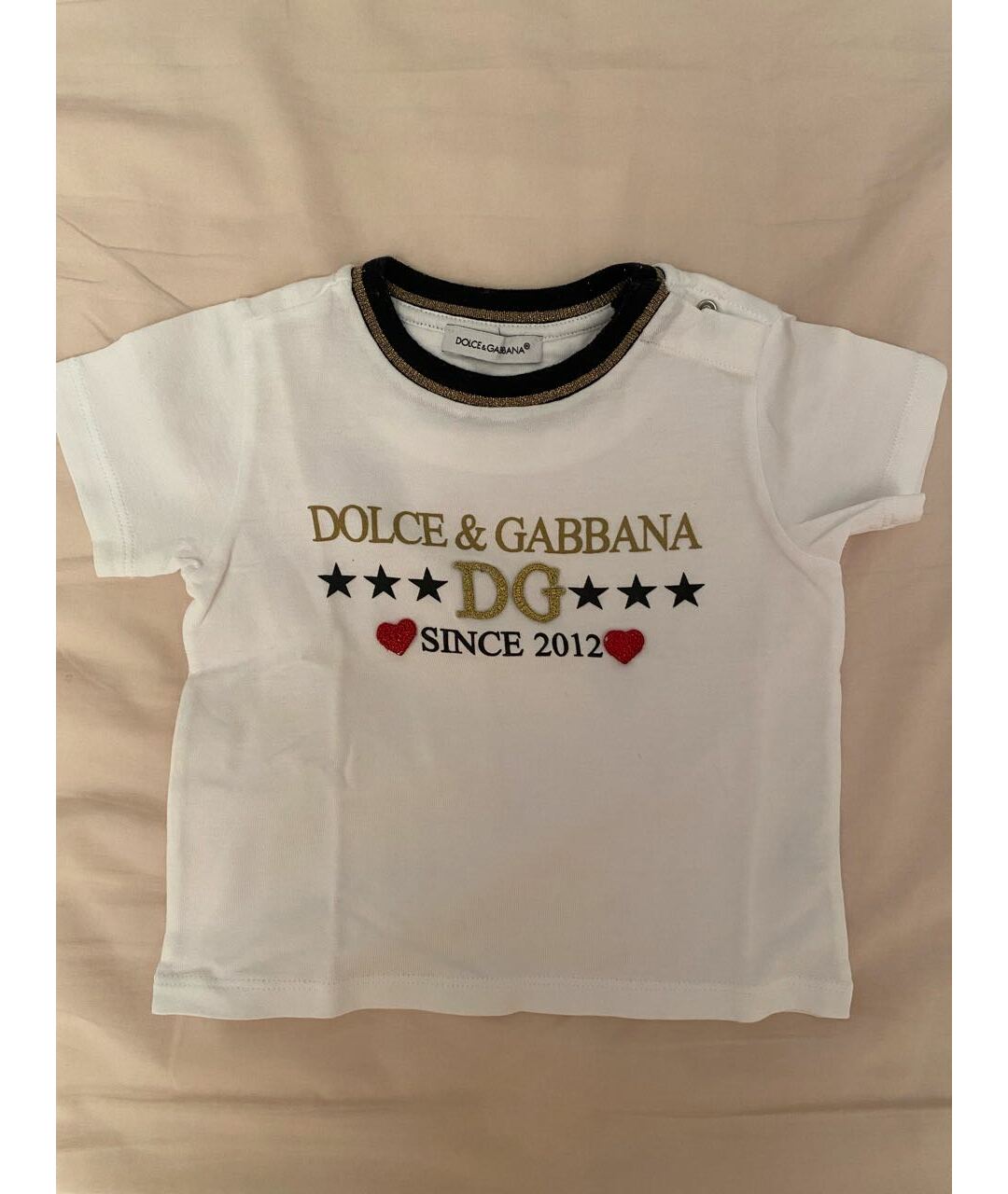 DOLCE & GABBANA KIDS Белый футболка / топ, фото 3