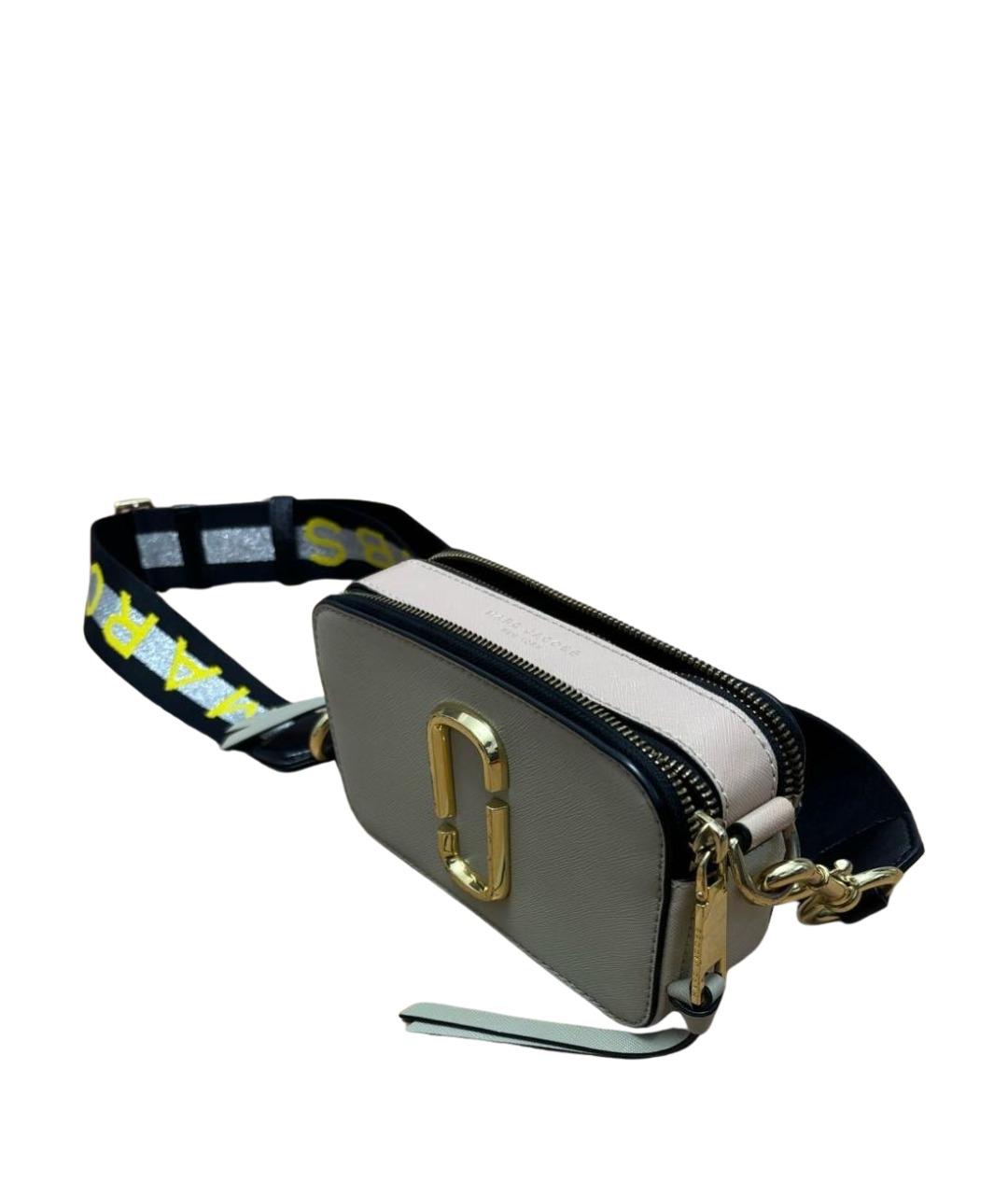 MARC JACOBS Бежевая кожаная сумка через плечо, фото 1