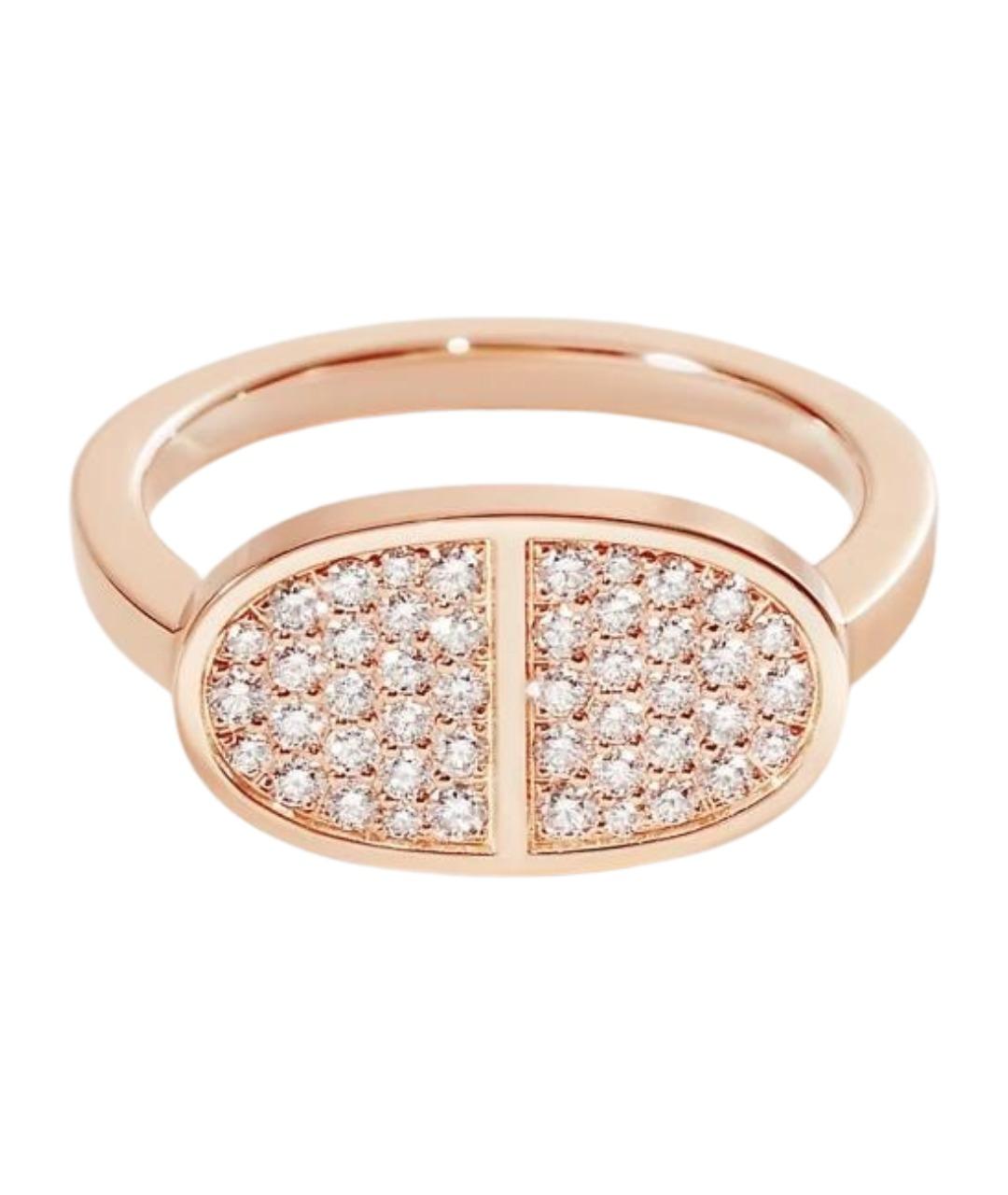 HERMES Розовое кольцо из розового золота, фото 1