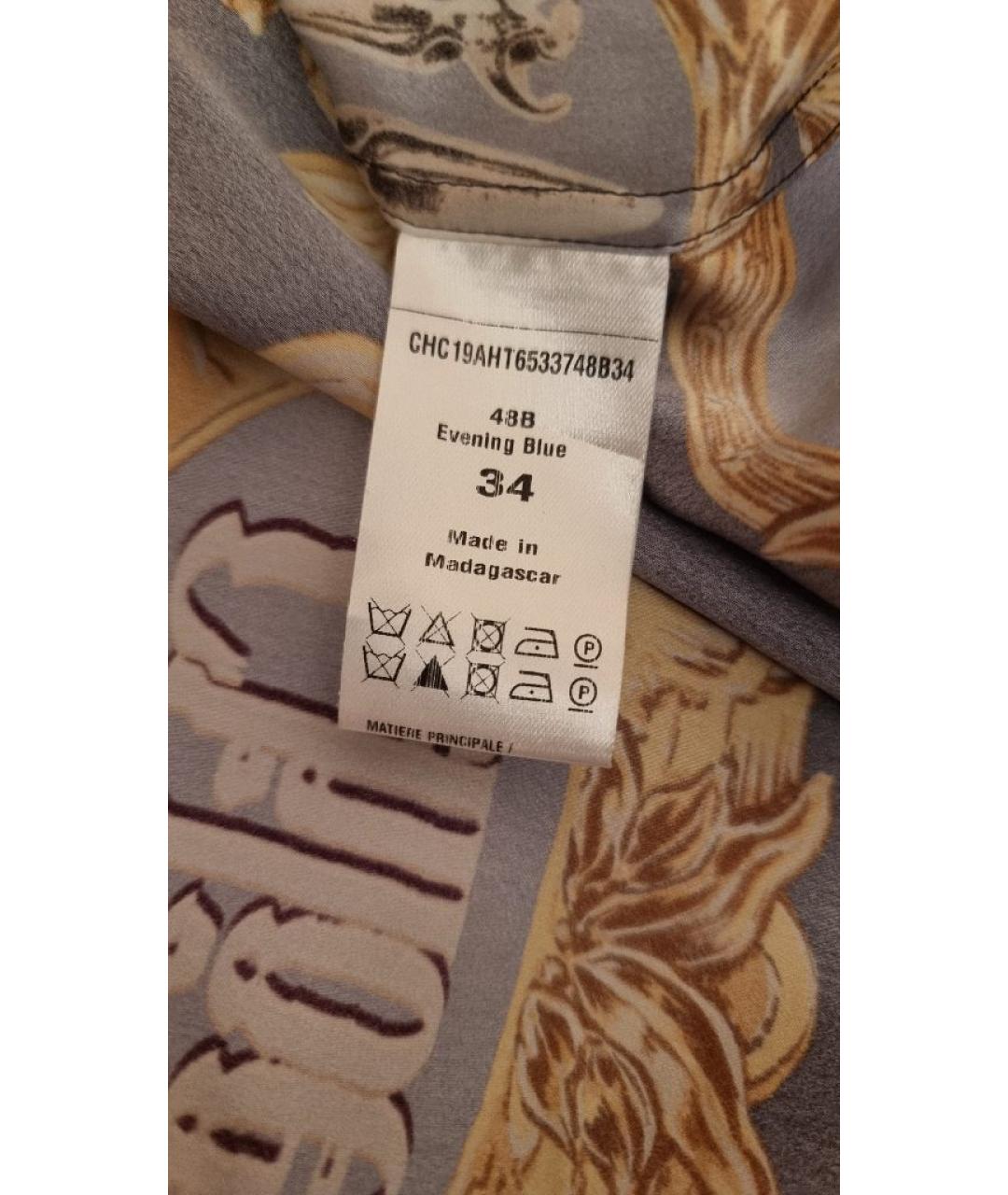 CHLOE Мульти шелковая рубашка, фото 6