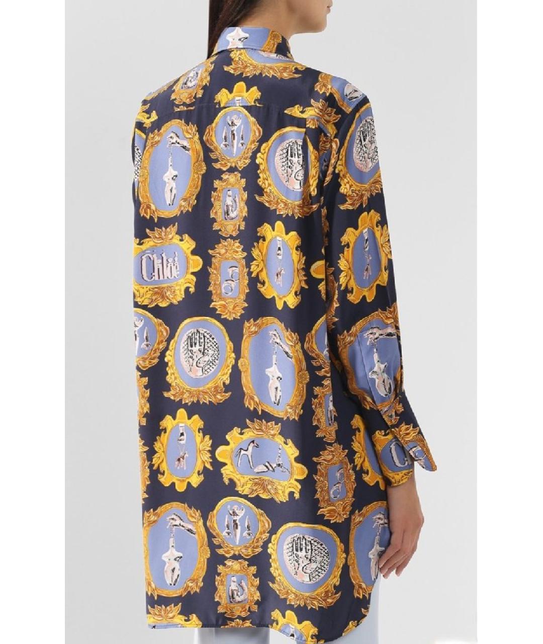 CHLOE Мульти шелковая рубашка, фото 2