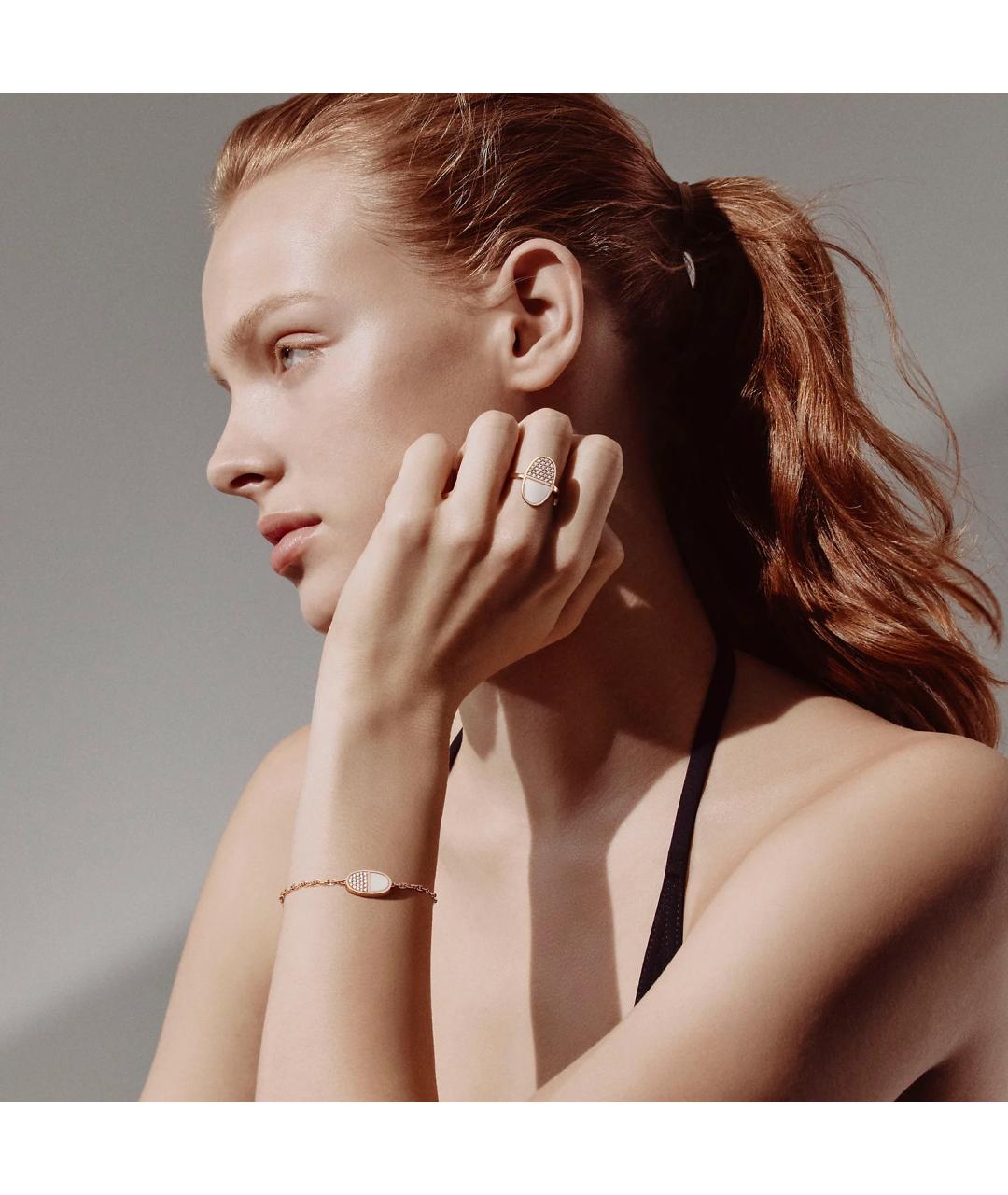 HERMES Золотое кольцо из розового золота, фото 3