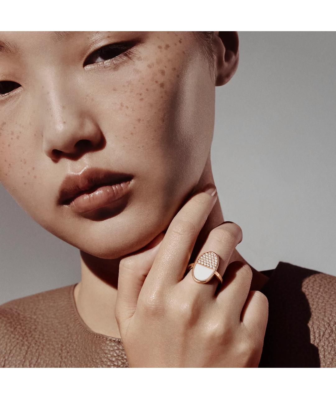 HERMES Золотое кольцо из розового золота, фото 2