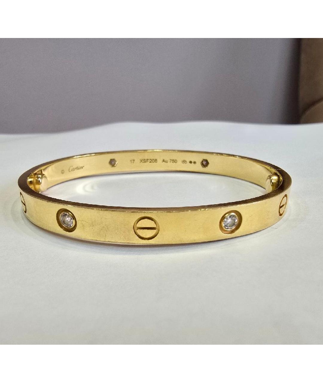 CARTIER Золотой браслет из желтого золота, фото 6