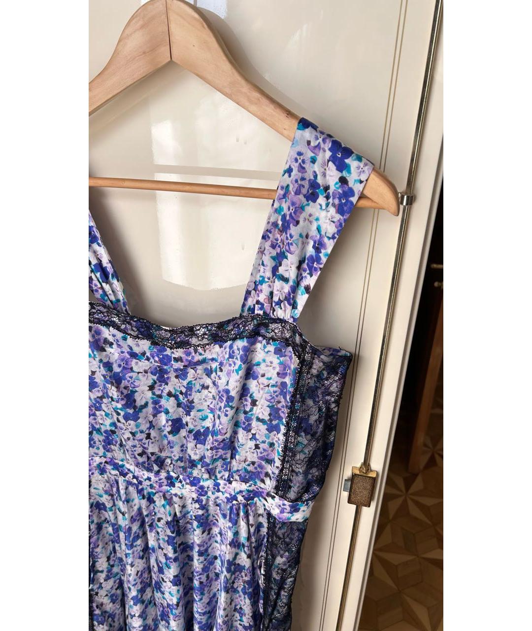 DOLCE&GABBANA Голубой вискозный сарафан, фото 3