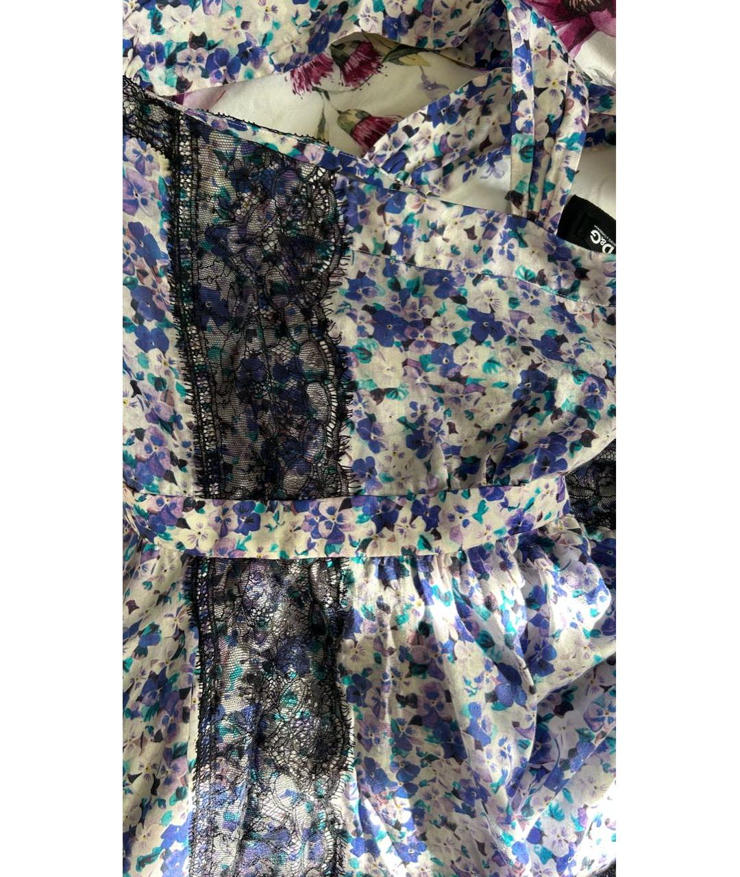 DOLCE&GABBANA Голубой вискозный сарафан, фото 7