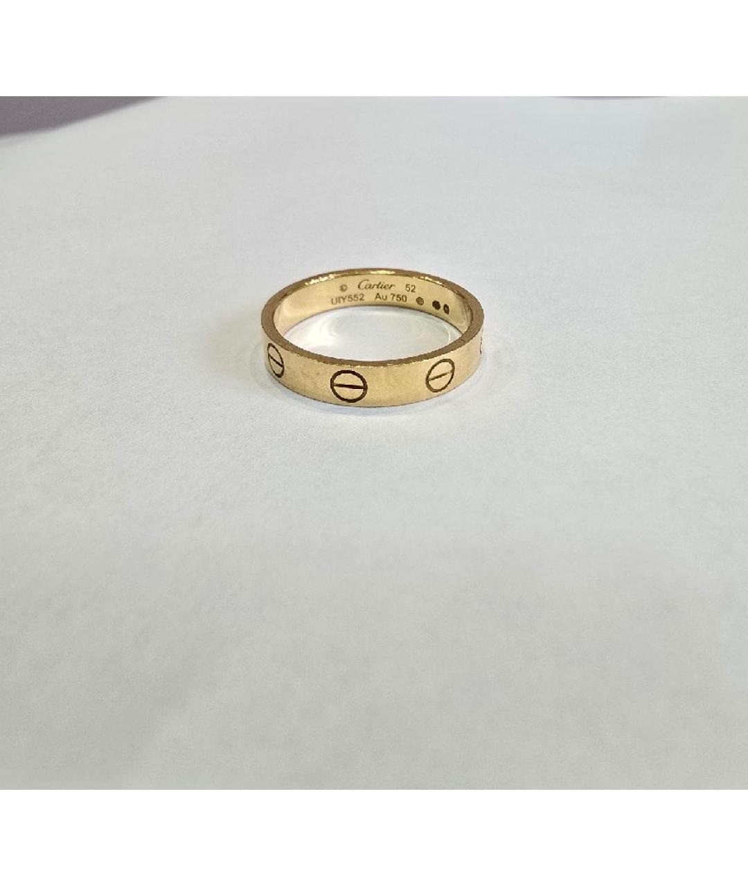 CARTIER Золотое кольцо из желтого золота, фото 4