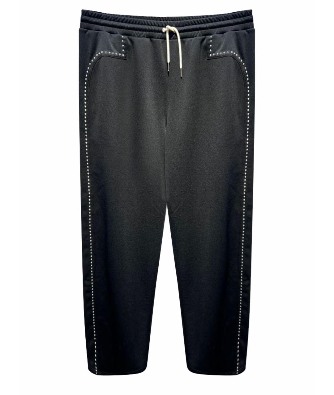 CELINE Черные повседневные брюки, фото 1