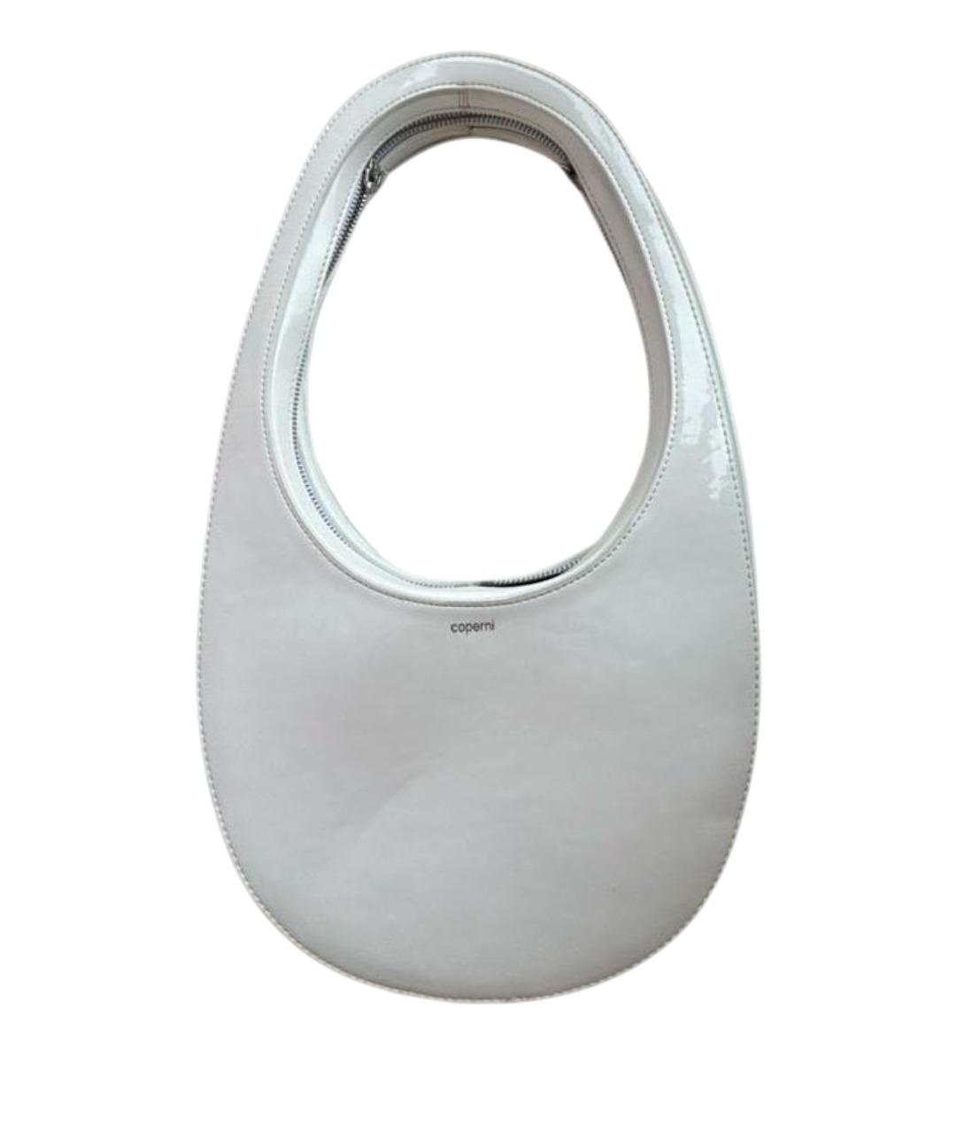 COPERNI Белая кожаная сумка через плечо, фото 1