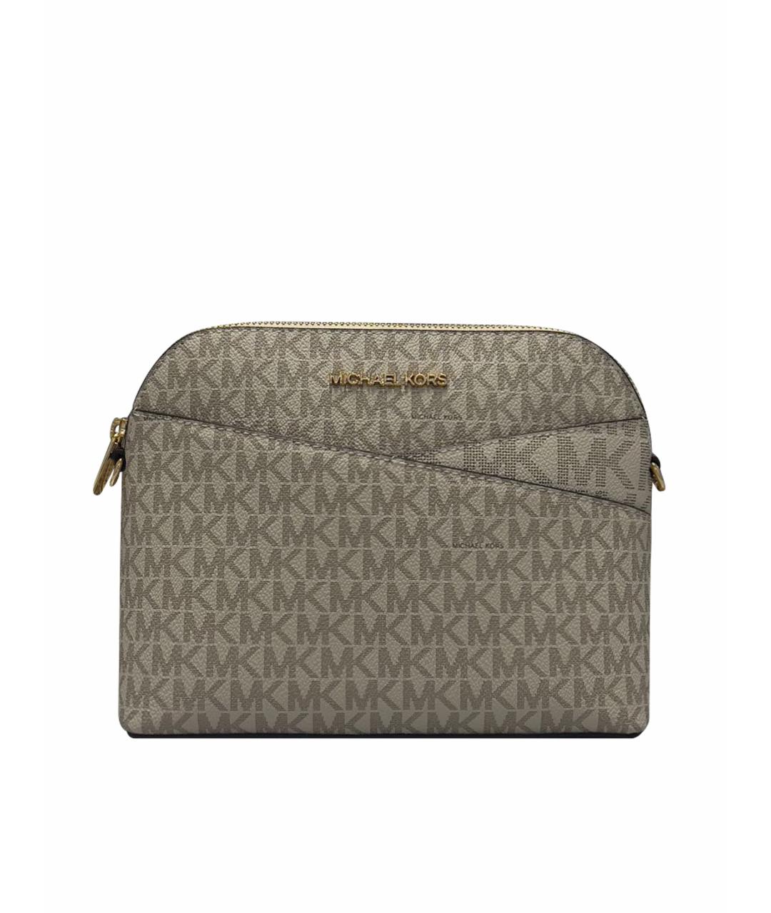 MICHAEL KORS Бежевая кожаная сумка через плечо, фото 1