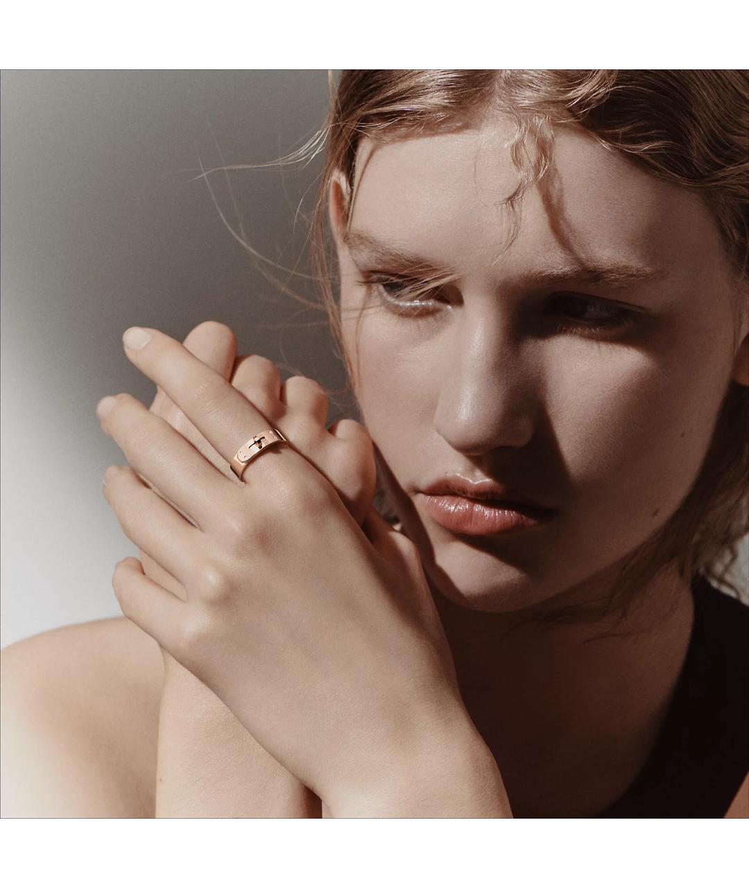 HERMES Золотое кольцо из розового золота, фото 2