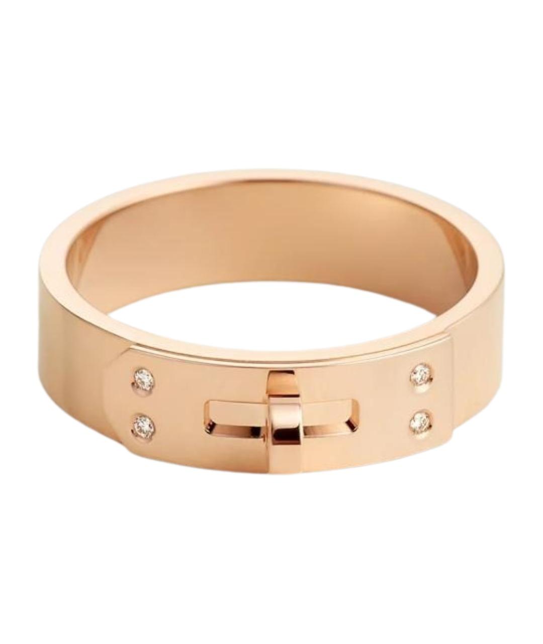 HERMES Золотое кольцо из розового золота, фото 1