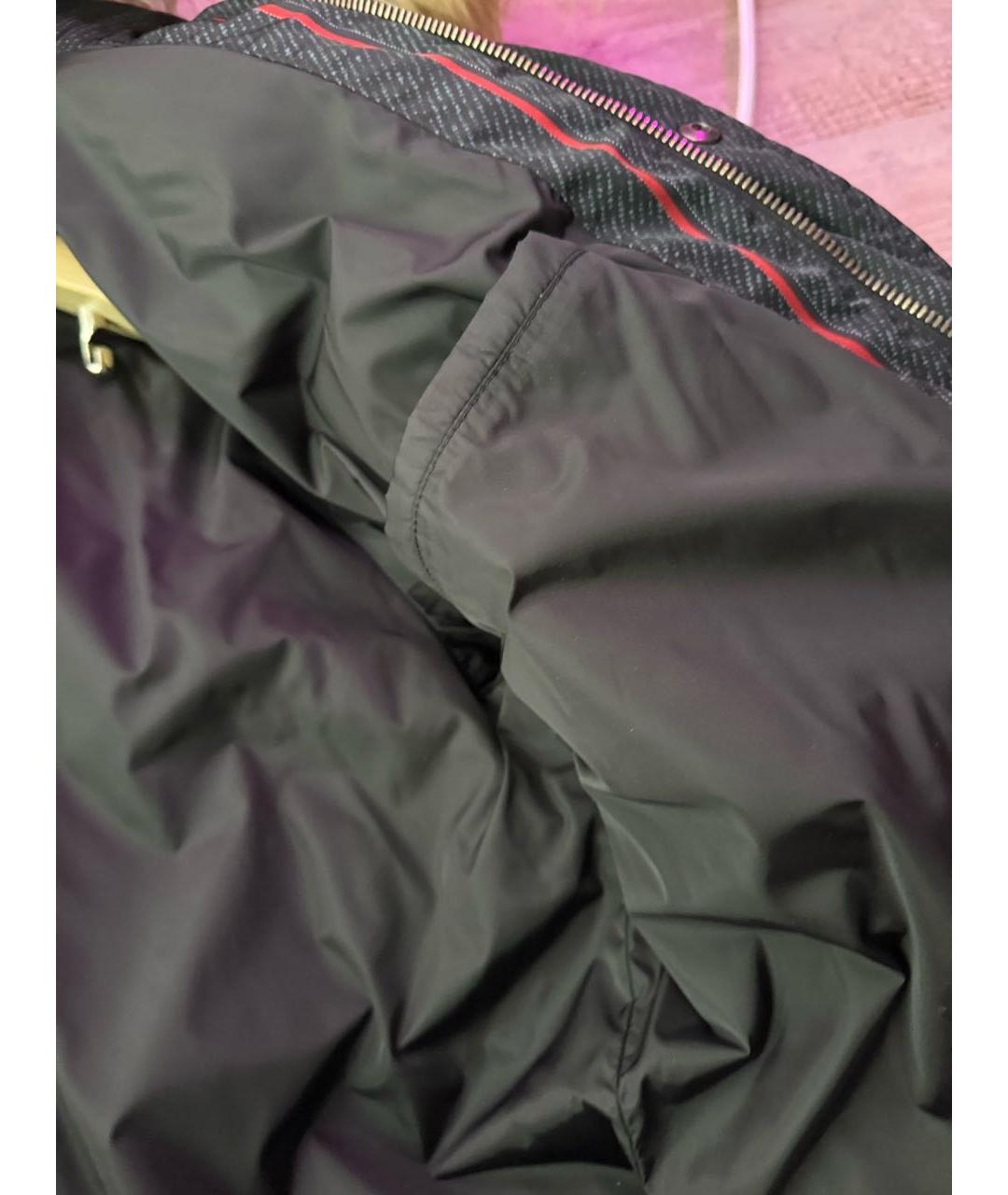 GUCCI Серая полиэстеровая куртка, фото 6