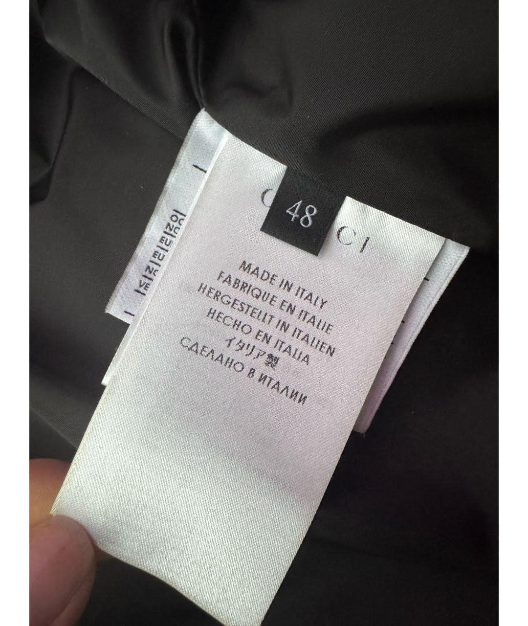 GUCCI Серая полиэстеровая куртка, фото 8