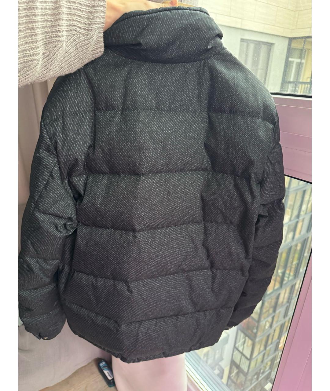 GUCCI Серая полиэстеровая куртка, фото 2