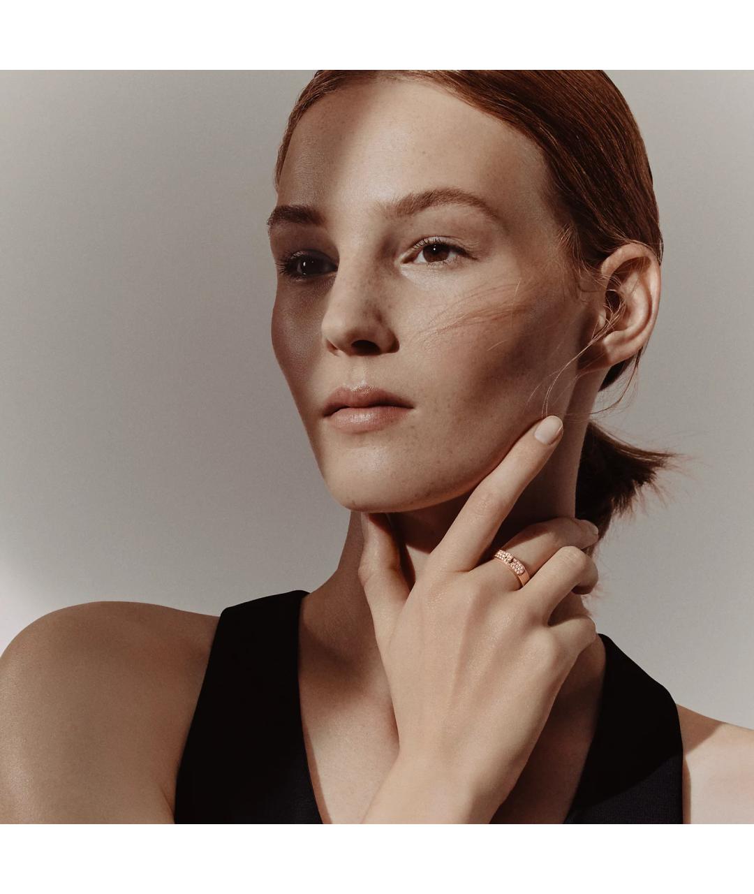 HERMES Золотое кольцо из розового золота, фото 2