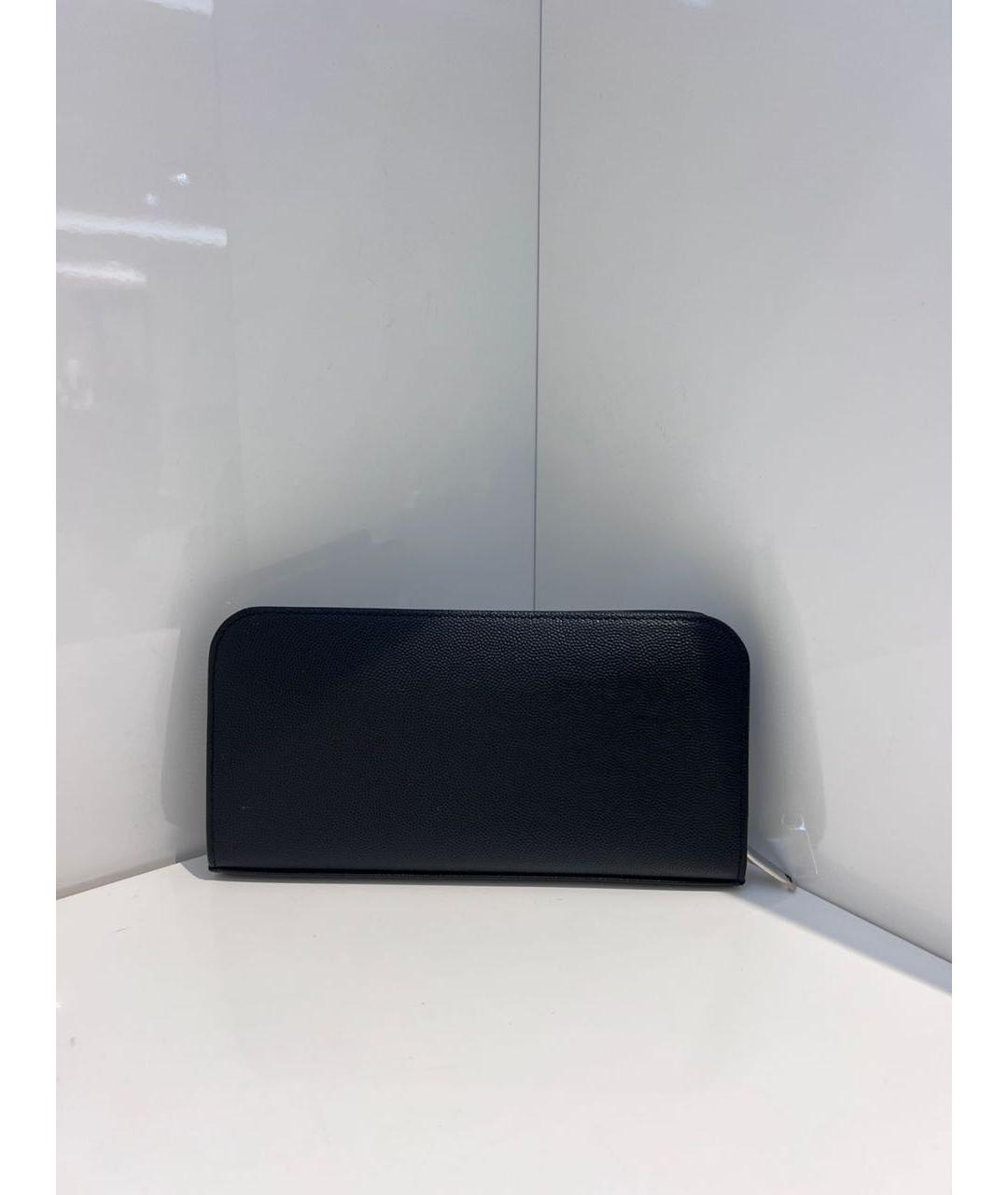 SAINT LAURENT Черный кошелек, фото 3