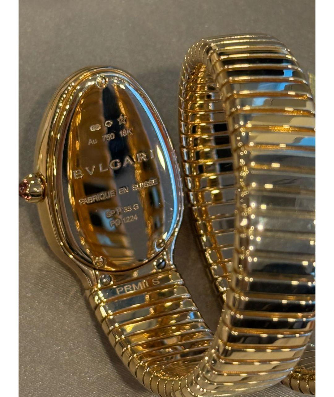 BVLGARI Золотые часы из розового золота, фото 2