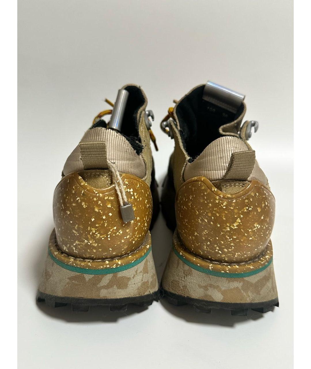 ACNE STUDIOS Бежевые кроссовки, фото 4