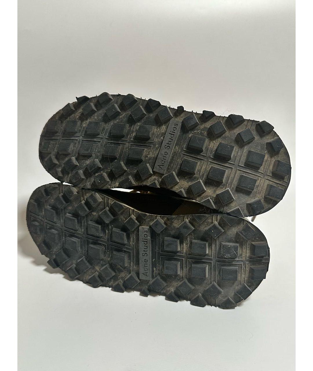 ACNE STUDIOS Бежевые кроссовки, фото 5