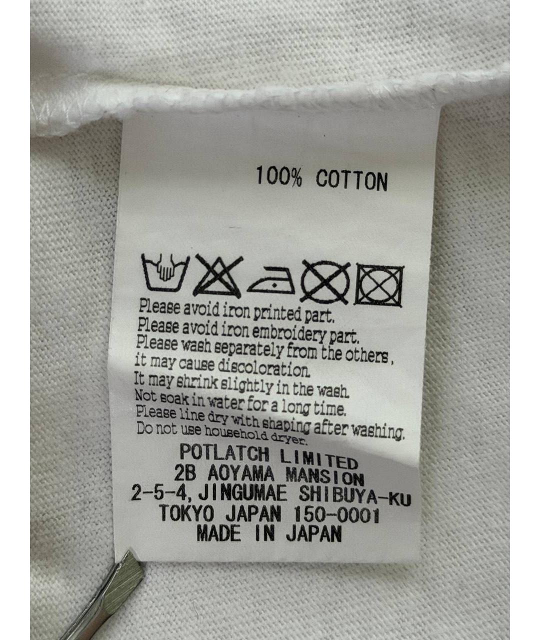 CAV EMPT Белая хлопковая футболка, фото 7